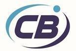 A logo with a blue circle and a letter  Description automatically generated